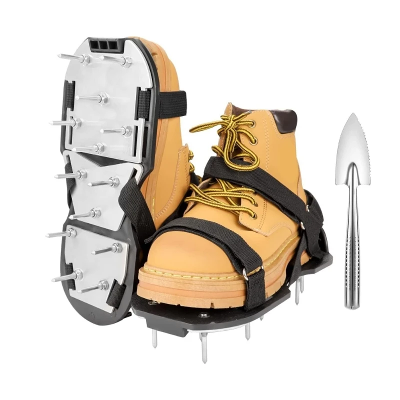 U55D Yard Aerator Lawn Aeration Sandals With Reinforced Tines And Gardening Shovel
U55D Yard Aerator Lawn Aeration Sandals With Reinforced Tines And Gardening Shovel