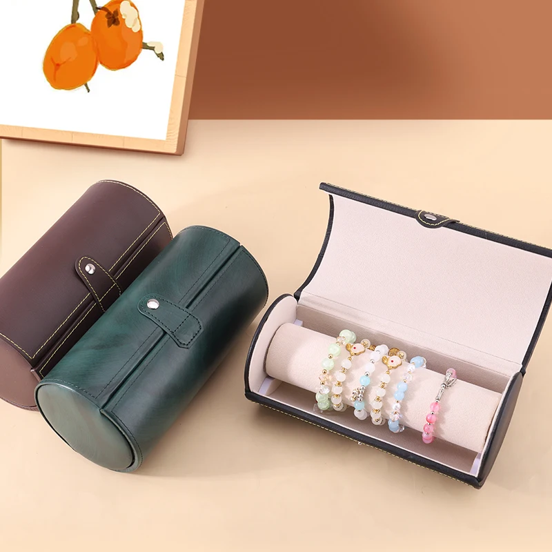 Large-capacity bracelet box, high-end bangle box, jewelry chain display box, leather jewelry box, dust-proof storage box
Large-capacity bracelet box, high-end bangle box, jewelry chain display box, leather jewelry box, dust-proof storage box