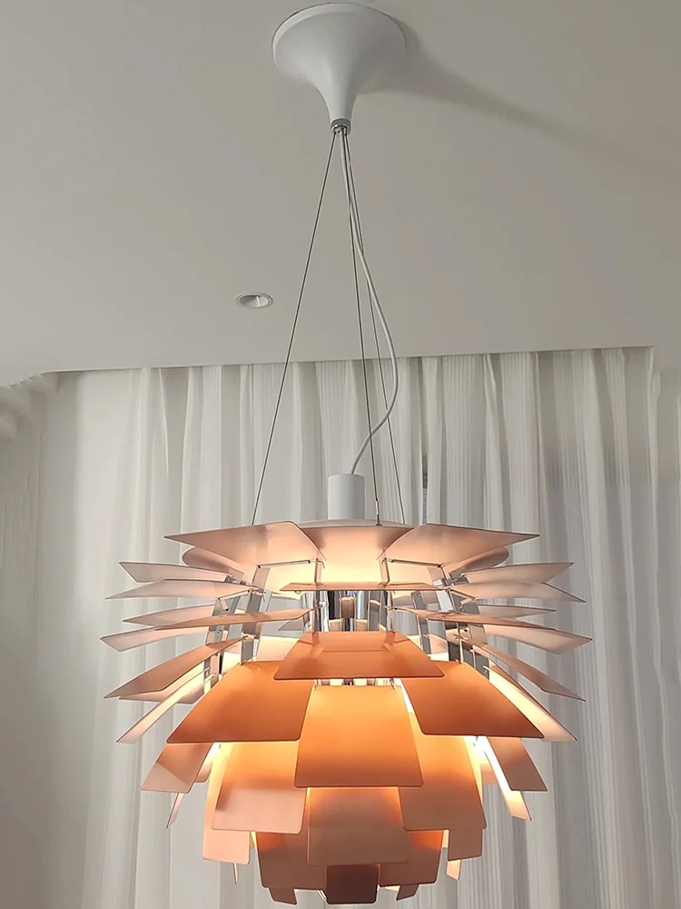 Modern Pinecone LED Pendant Lights Bedroom Decoration Ceiling Pendant Lamp Hotel Indoor Room Light White Iron Pendant Lamp
Modern Pinecone LED Pendant Lights Bedroom Decoration Ceiling Pendant Lamp Hotel Indoor Room Light White Iron Pendant Lamp