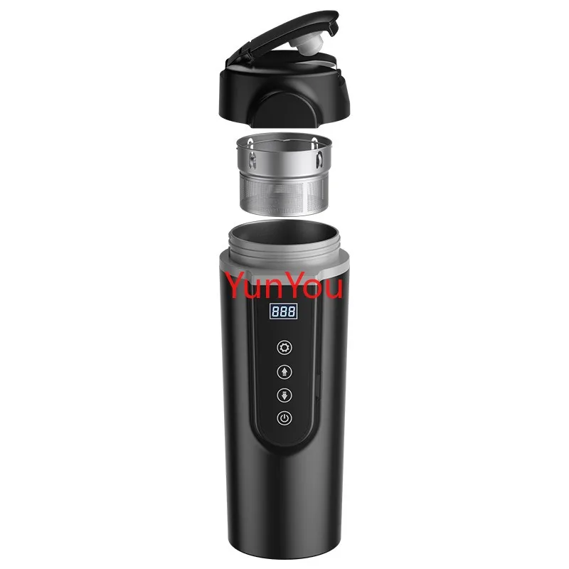 New car home dual-use heating water bottle travel kettle thermos cup machine sedan cargo car universal electric kettle
New car home dual-use heating water bottle travel kettle thermos cup machine sedan cargo car universal electric kettle