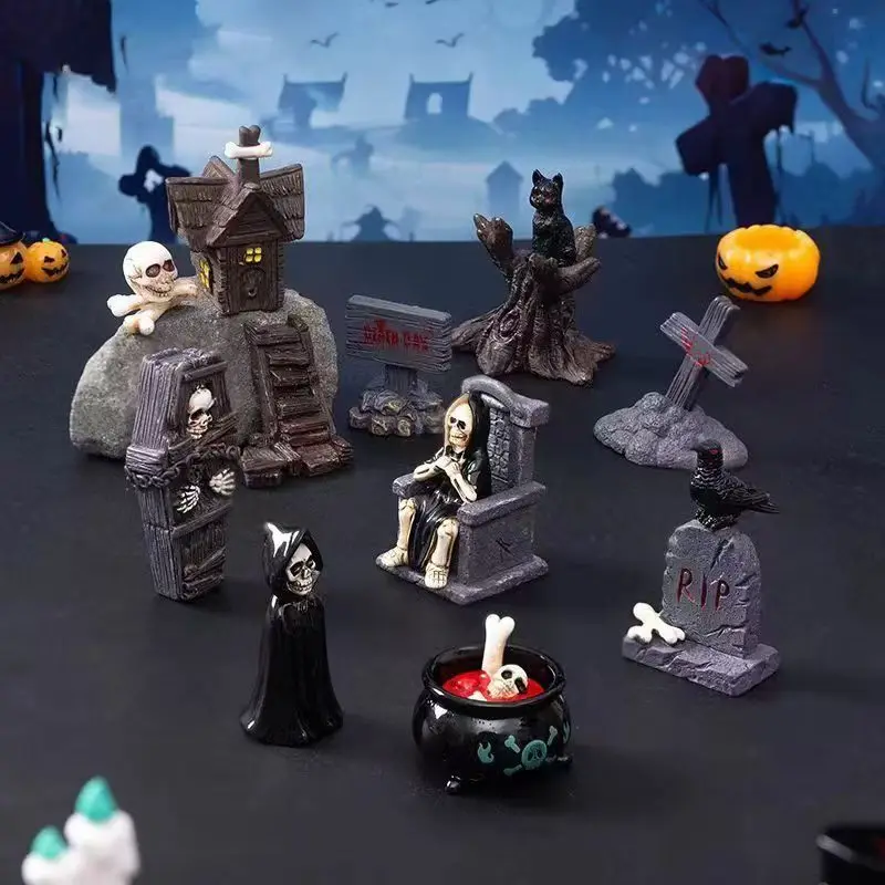 Halloween Small Ornament Skeleton MummResurrection Ghost Festival Horror ResinOrnament Home Desktop Creative Decoration 
Halloween Small Ornament Skeleton MummResurrection Ghost Festival Horror ResinOrnament Home Desktop Creative Decoration