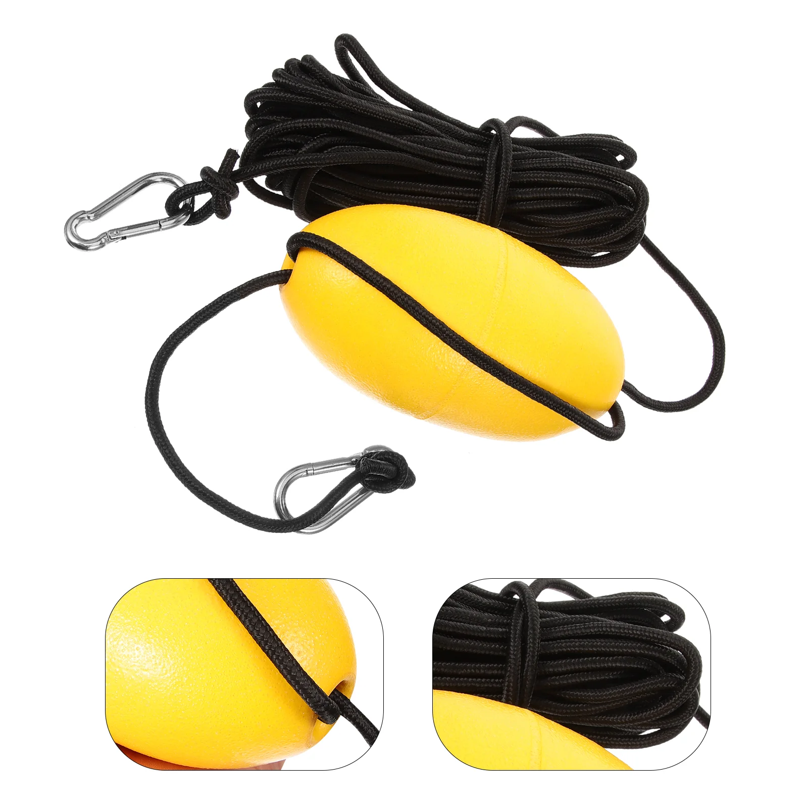 Elastic Rope Design Float Anchor Nylon Buoy Canoe Ball Yacht Yellow Plastic Portable Kayak
Elastic Rope Design Float Anchor Nylon Buoy Canoe Ball Yacht Yellow Plastic Portable Kayak