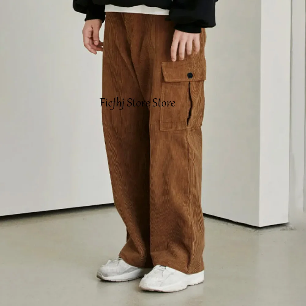Повседневные брюки для мужчин, мужские вельветовые брюки с боковыми карманами, широкая уличная одежда, прямые рабочие брюки пошив
Повседневные брюки для мужчин, мужские вельветовые брюки с боковыми карманами, широкая уличная одежда, прямые рабочие брюки пошив