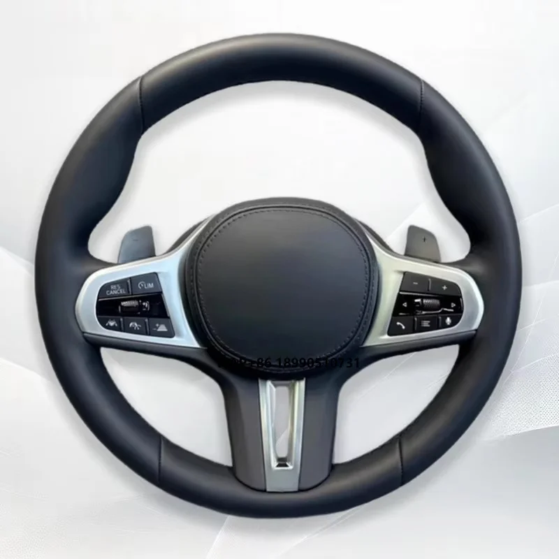 Custom Leather Sports Steering Wheel Car Interior Accessories for 1 2 3 4 Series G20 G28 G30 G38 Steering Wheel
Custom Leather Sports Steering Wheel Car Interior Accessories for 1 2 3 4 Series G20 G28 G30 G38 Steering Wheel