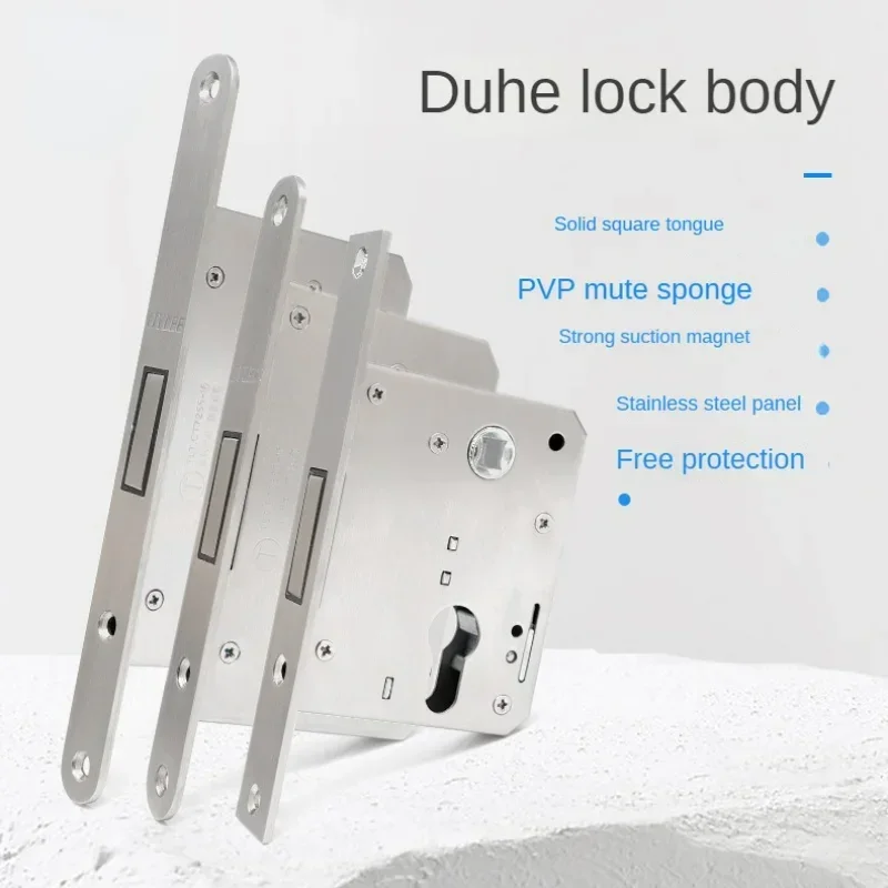 Universal Indoor Door Lock Body, Large 505872 Magnetic and Silent Lock Body, Household Magnetic Lock Cylinder
Universal Indoor Door Lock Body, Large 505872 Magnetic and Silent Lock Body, Household Magnetic Lock Cylinder