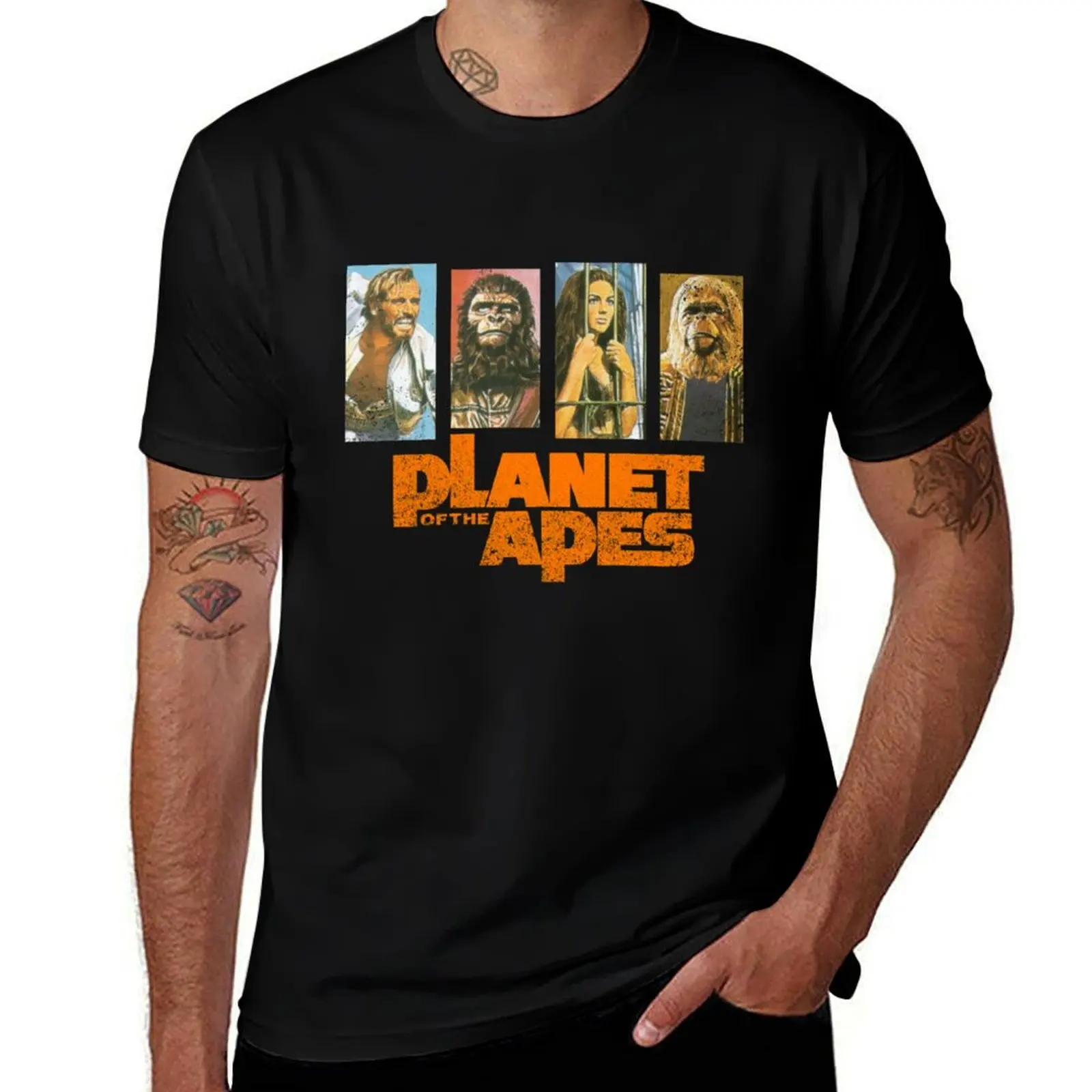 film - Planet of the Apes T-Shirt quick-drying shirts graphic tees hippie clothes t shirts for men pack
film - Planet of the Apes T-Shirt quick-drying shirts graphic tees hippie clothes t shirts for men pack