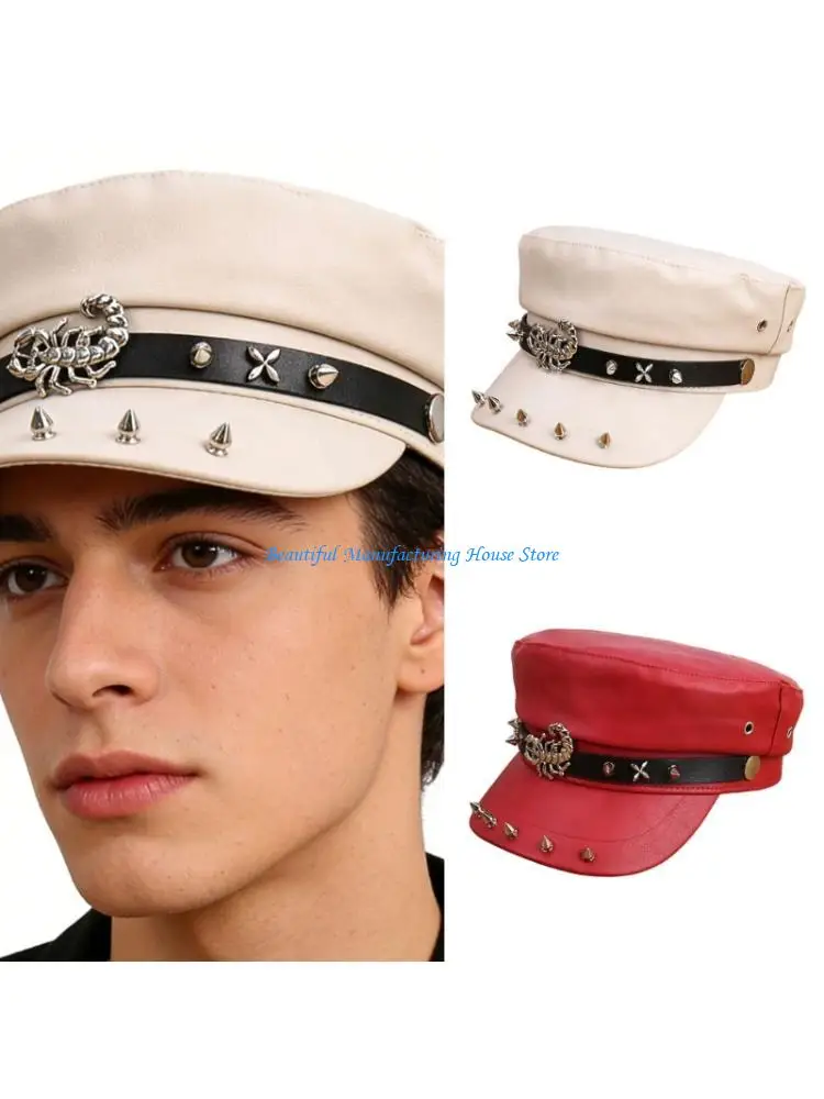 E56A Breathable and Comfortable PU Leather Hat with Soft Lining and Adjustable Ensuring Day Wear Comfortable
E56A Breathable and Comfortable PU Leather Hat with Soft Lining and Adjustable Ensuring Day Wear Comfortable