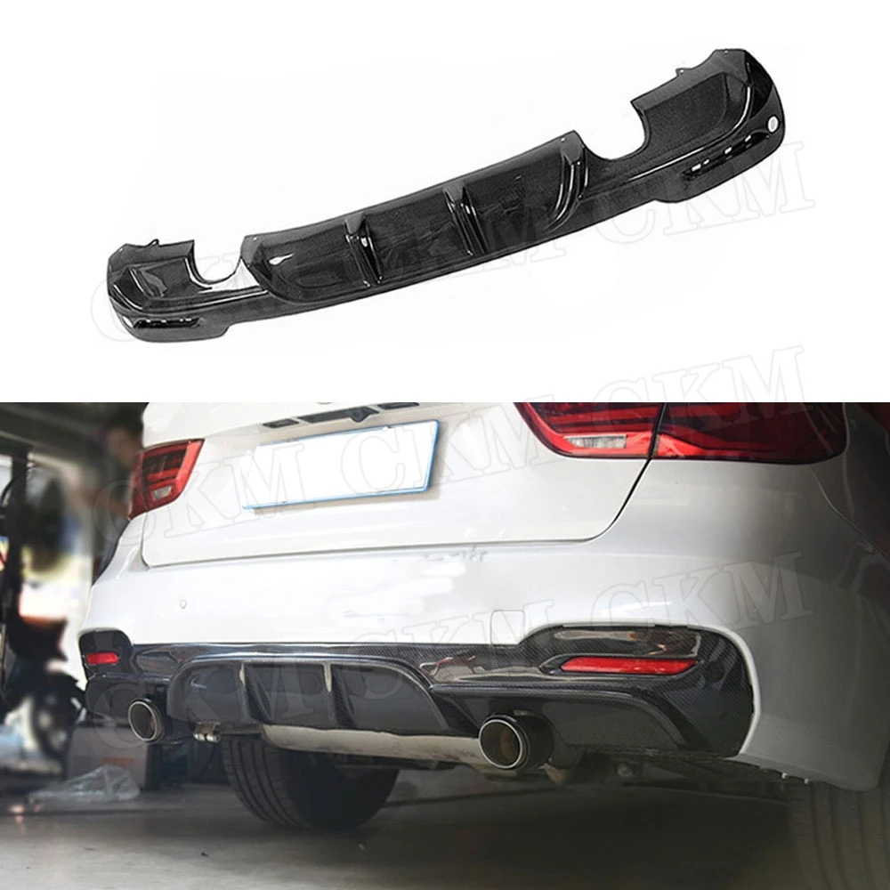 Carbon Fiber Rear Lip Diffuser Spoiler for BMW 3 Series GT F34 M Sport Bumper 2014 -2018 FRP M Style Bumper Guard Trims
Carbon Fiber Rear Lip Diffuser Spoiler for BMW 3 Series GT F34 M Sport Bumper 2014 -2018 FRP M Style Bumper Guard Trims
