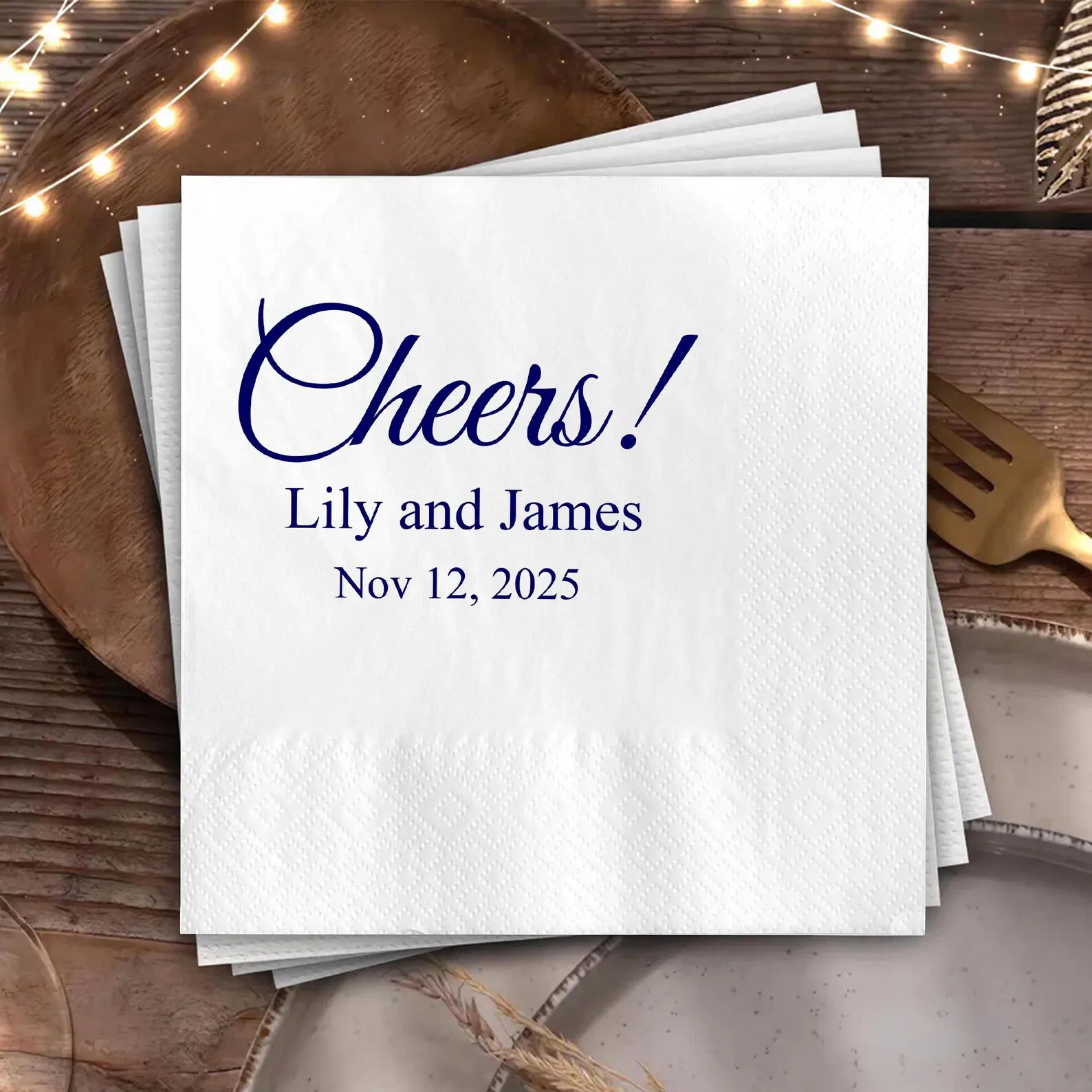 Personalized Wedding Paper Napkin Birthday Party Napkin 30th Celebration Cocktail Disposable Napkins Custom Napkins of Name&Date
Personalized Wedding Paper Napkin Birthday Party Napkin 30th Celebration Cocktail Disposable Napkins Custom Napkins of Name&Date