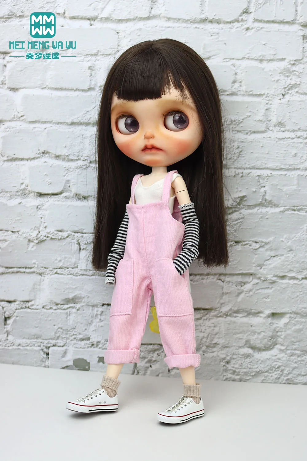 mini Fashion Casual loose overalls bibFits 28cm Blyth Azone OB22 OB24 FR Toy Gift
mini Fashion Casual loose overalls bibFits 28cm Blyth Azone OB22 OB24 FR Toy Gift