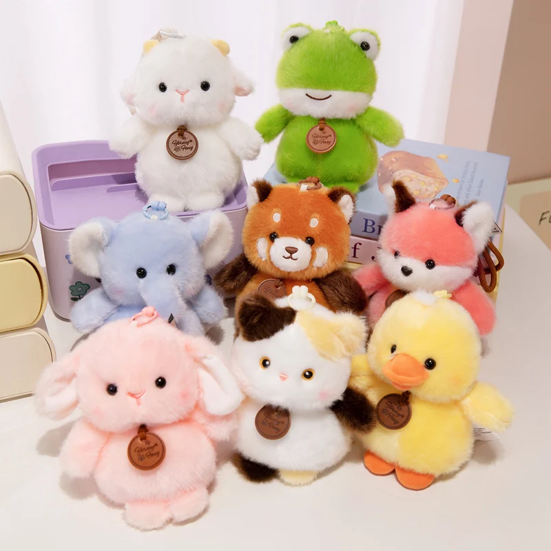 16cm Kawaii Fragrance Cat Elephant Raccoon Sheep Fox Plush Keychain Pendant Cartoon Perfume Animals Bag Backpack Plush Keyrings
16cm Kawaii Fragrance Cat Elephant Raccoon Sheep Fox Plush Keychain Pendant Cartoon Perfume Animals Bag Backpack Plush Keyrings