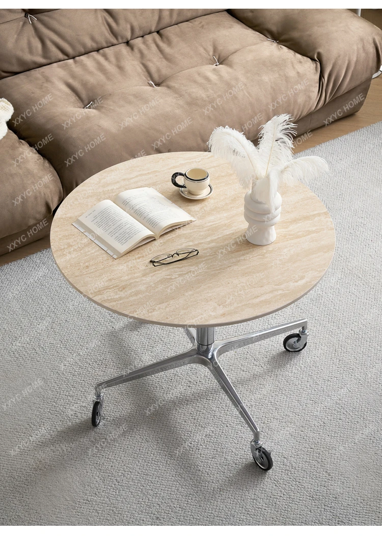Movable Coffee Table Stainless Steel Bauhaus Medieval Style Lifting Edge Several Small Apartment Household Lifting
Movable Coffee Table Stainless Steel Bauhaus Medieval Style Lifting Edge Several Small Apartment Household Lifting