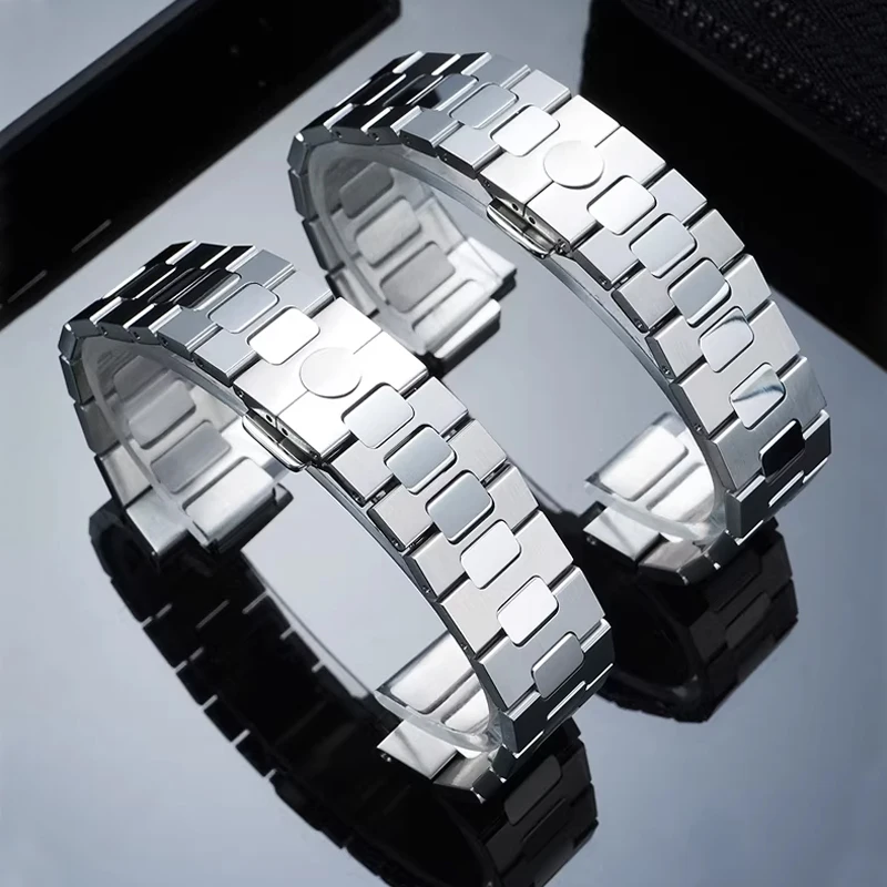 Браслет из цельной нержавеющей стали 316L для квадратных часов Bell&Ross серии INSTRUMENTS BR05A BR05C-A523, мужской браслет из нержавеющей стали
Браслет из цельной нержавеющей стали 316L для квадратных часов Bell&Ross серии INSTRUMENTS BR05A BR05C-A523, мужской браслет из нержавеющей стали