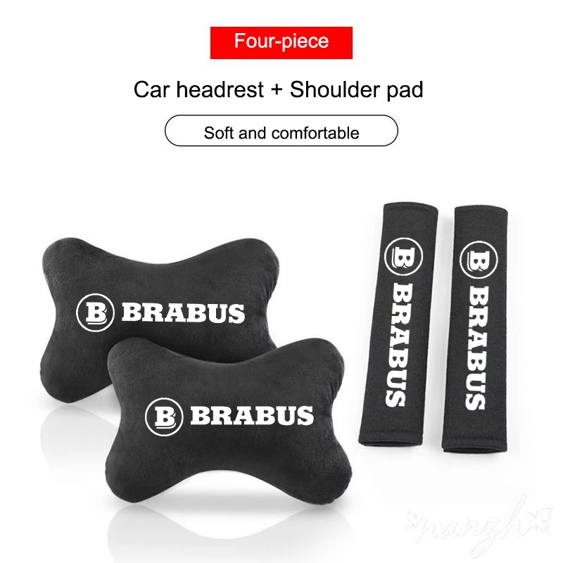 Sticker for Brabus W204 W205 W254 GLC w176 GLK VITO CLA G63 G65 W463 G500 New Fashion Car Seat Belt Protect Shoulder Pads
Sticker for Brabus W204 W205 W254 GLC w176 GLK VITO CLA G63 G65 W463 G500 New Fashion Car Seat Belt Protect Shoulder Pads