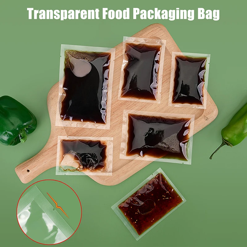 100pcs Food Vacuum Plastic Sealing Bags Food Preservation Sealed Bag Household Vacuum Sealer Bag
100pcs Food Vacuum Plastic Sealing Bags Food Preservation Sealed Bag Household Vacuum Sealer Bag