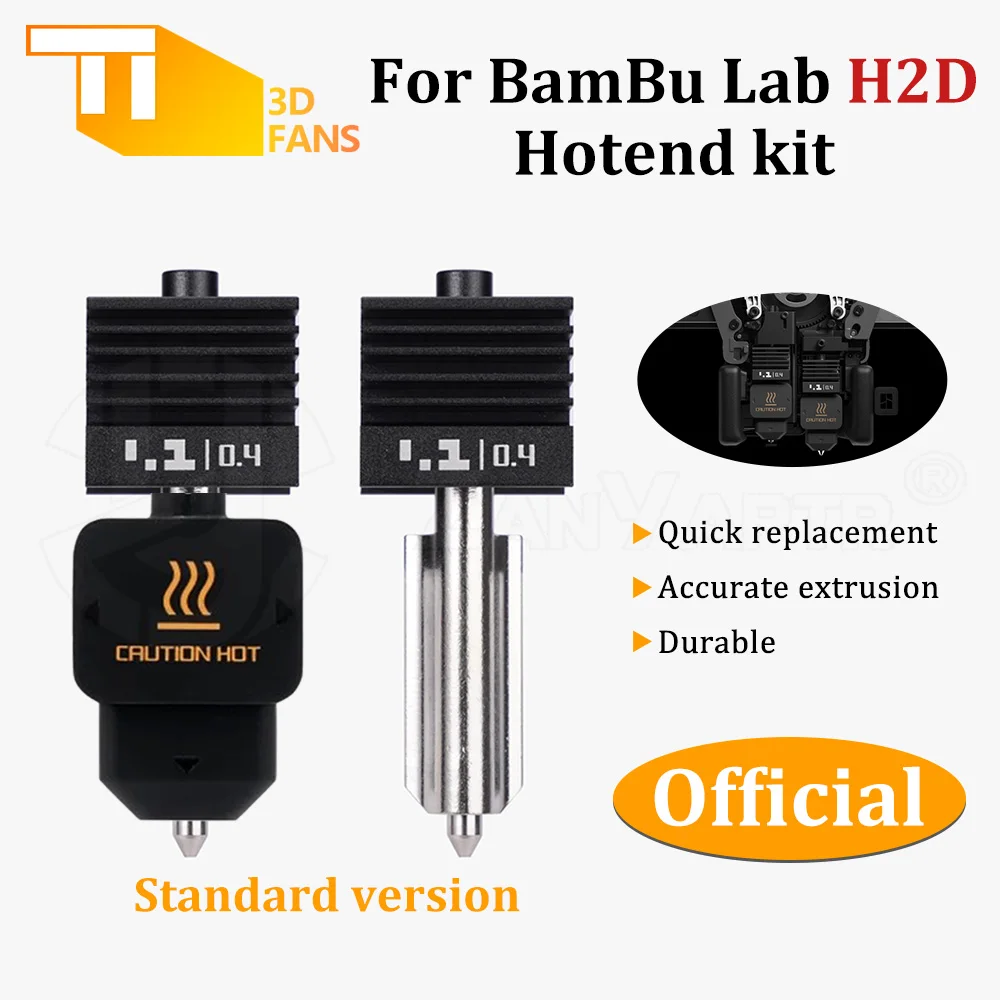 Оригинальное сопло Hotend для Bambu Lab H2D, закаленное оригинальное сопло Hotend 0,2/0,4/0,6/0,8 мм для 3D-принтера
Оригинальное сопло Hotend для Bambu Lab H2D, закаленное оригинальное сопло Hotend 0,2/0,4/0,6/0,8 мм для 3D-принтера
