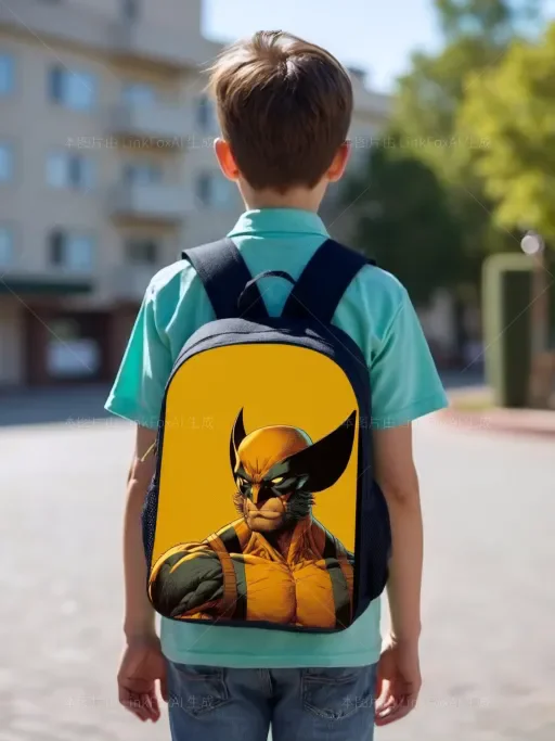 Прочный студенческий рюкзак, легкий школьный рюкзак Super Hero Wolverine, холщовый повседневный рюкзак для маленького мальчика, девочки
Прочный студенческий рюкзак, легкий школьный рюкзак Super Hero Wolverine, холщовый повседневный рюкзак для маленького мальчика, девочки