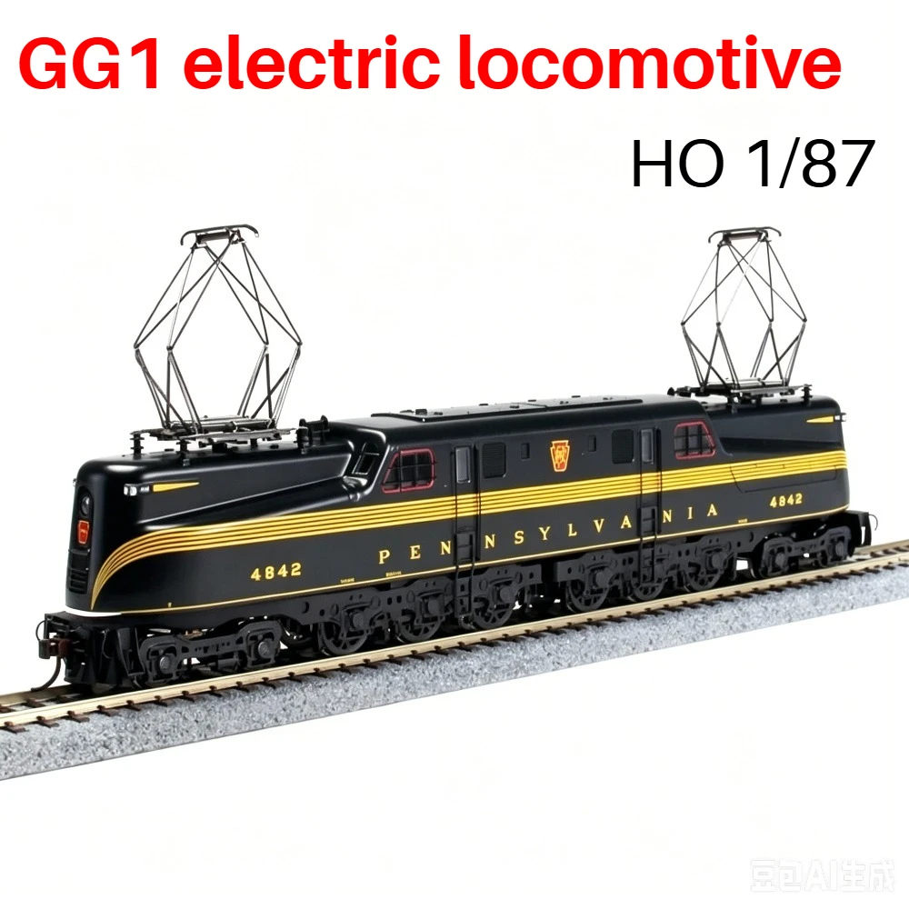 HO Type 1/87 Train Model GG1 Electric Locomotive 65203 DC Simulation Version with Lights Toy Train Boys Toy Gift
HO Type 1/87 Train Model GG1 Electric Locomotive 65203 DC Simulation Version with Lights Toy Train Boys Toy Gift