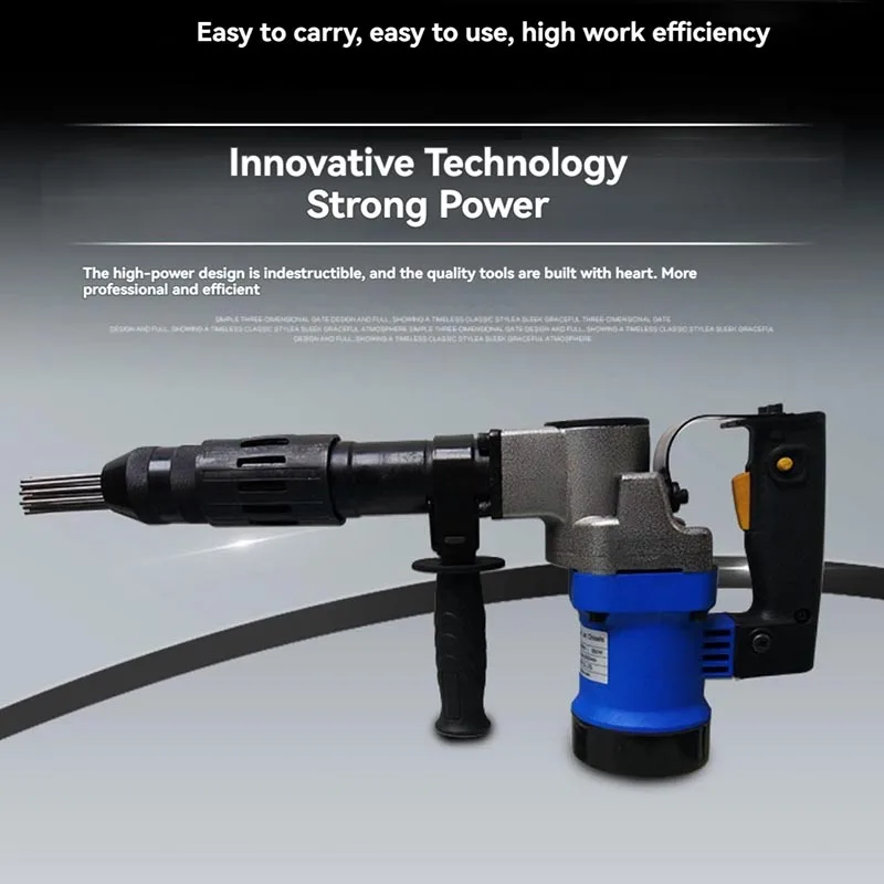 Electric Derusting Machine Hand-Held Rust Remover Gun Needle Scaler Rust Removal Cleaning Machine
Electric Derusting Machine Hand-Held Rust Remover Gun Needle Scaler Rust Removal Cleaning Machine