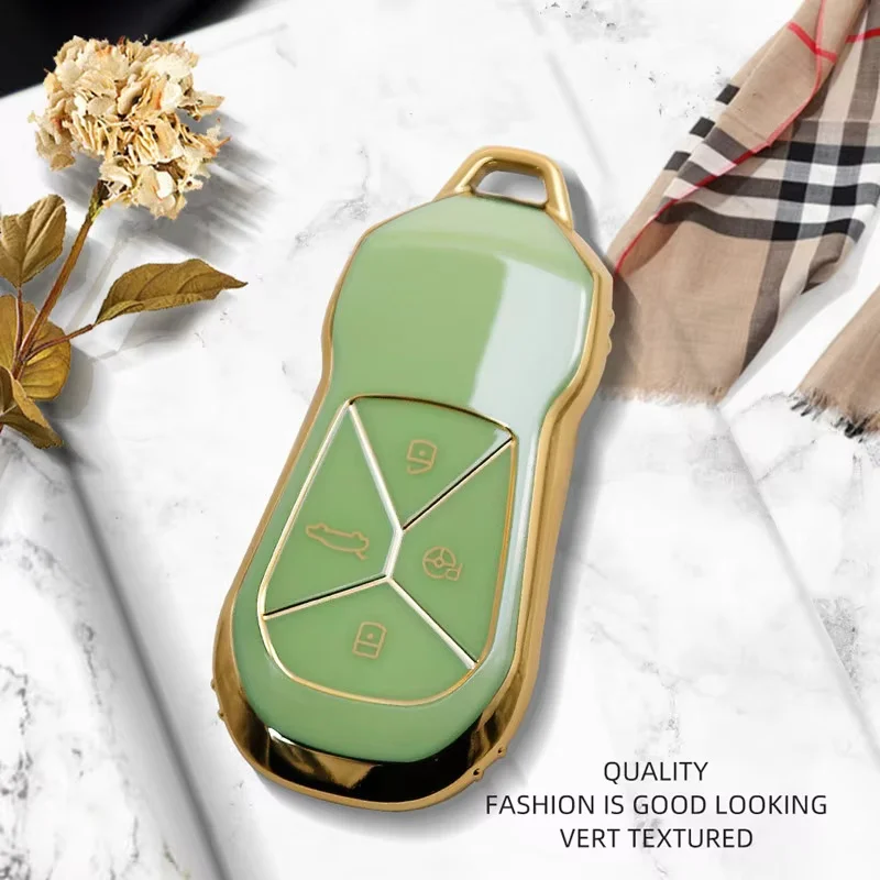 Luxurious Golden Edge Remote Car Key Case Full Cover For Xpeng P5 P7 G9 G3i Key Fob Protective Shell Keychain Auto Accessories
Luxurious Golden Edge Remote Car Key Case Full Cover For Xpeng P5 P7 G9 G3i Key Fob Protective Shell Keychain Auto Accessories