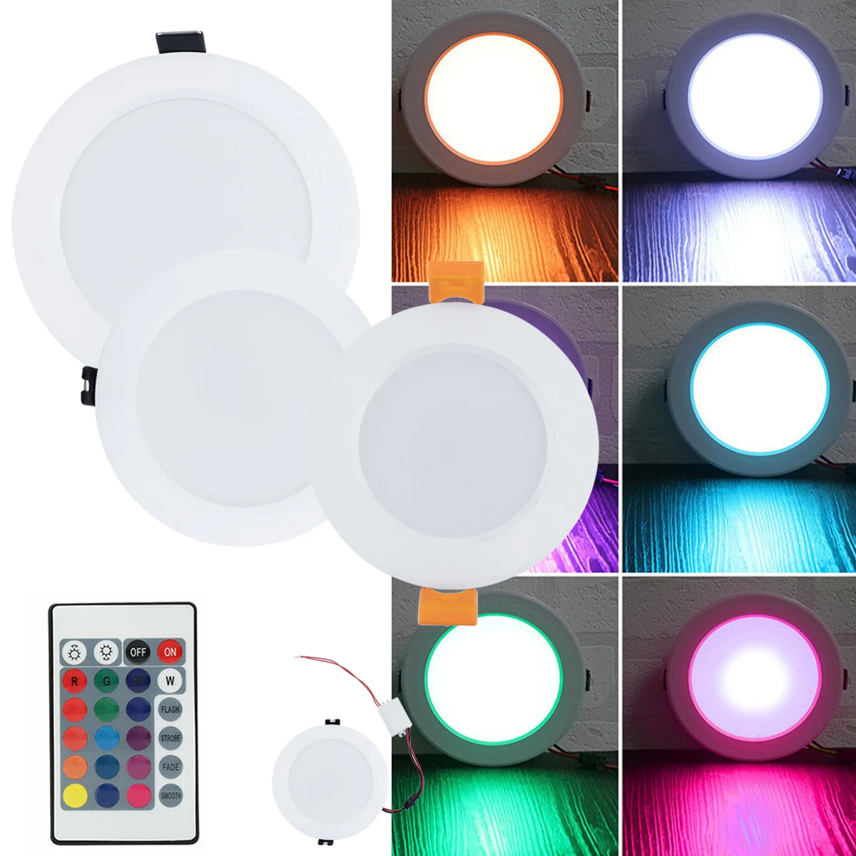 Колесные лампы Rgb Led 3w 5w 10w Ac85 - 265v Ac220v потолок Встроенные 16 - цветные регулируемые лампы круглые лампы
Колесные лампы Rgb Led 3w 5w 10w Ac85 - 265v Ac220v потолок Встроенные 16 - цветные регулируемые лампы круглые лампы