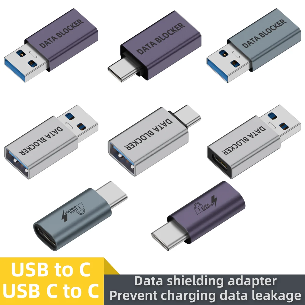 USB A/C to Type-C Data Shielding Adapter Charging No Transmission Shielding Data Anti-Theft Converter For Laptop Phablet Phone
USB A/C to Type-C Data Shielding Adapter Charging No Transmission Shielding Data Anti-Theft Converter For Laptop Phablet Phone