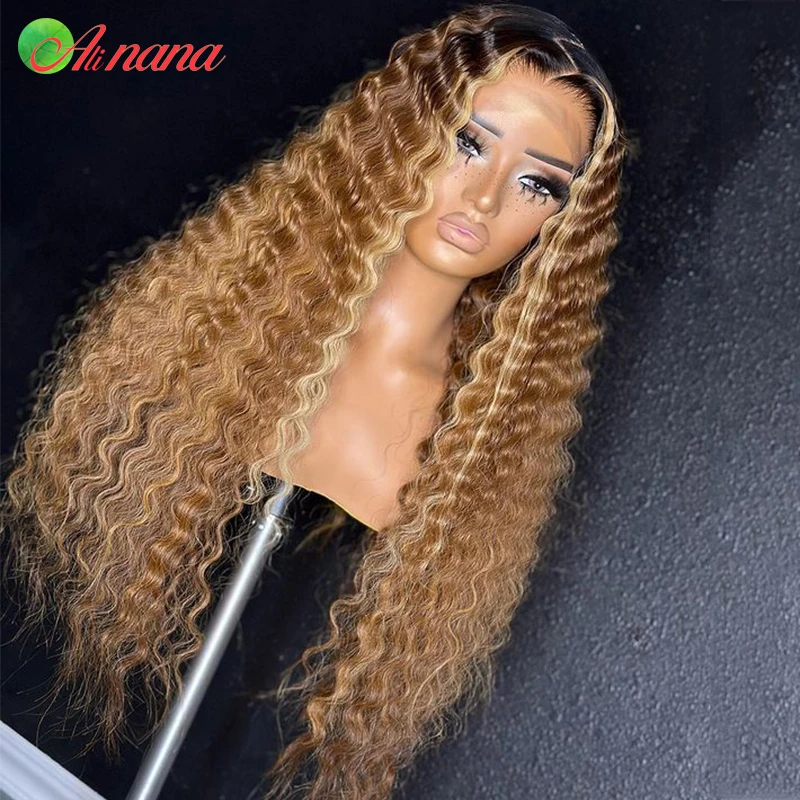 Highlights Blonde Brown Colored 13x4 Lace Frontal Wigs Loose Deep Wave Pre-Plucked Human Hair Wig For Women 5x5 Lace Closure Wig
Highlights Blonde Brown Colored 13x4 Lace Frontal Wigs Loose Deep Wave Pre-Plucked Human Hair Wig For Women 5x5 Lace Closure Wig
