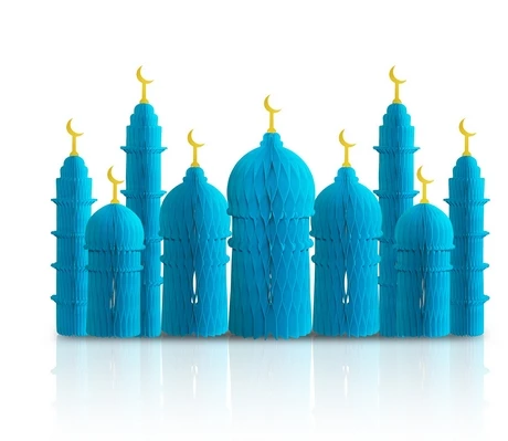 Eid Al-Fitr Mubarak Ramadan Palace Styling Ornament Paper Ball Honeycomb Set Decoration Moon Home Decoration
Eid Al-Fitr Mubarak Ramadan Palace Styling Ornament Paper Ball Honeycomb Set Decoration Moon Home Decoration