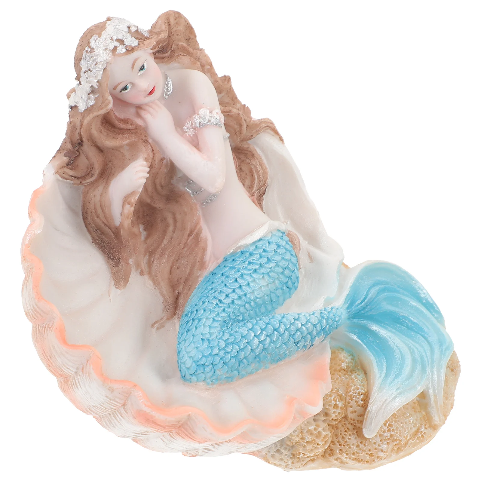 Mermaid Statue Ornaments Home Decor Adornment Aquarium Decorative Statues Figurines Decorate Model
Mermaid Statue Ornaments Home Decor Adornment Aquarium Decorative Statues Figurines Decorate Model