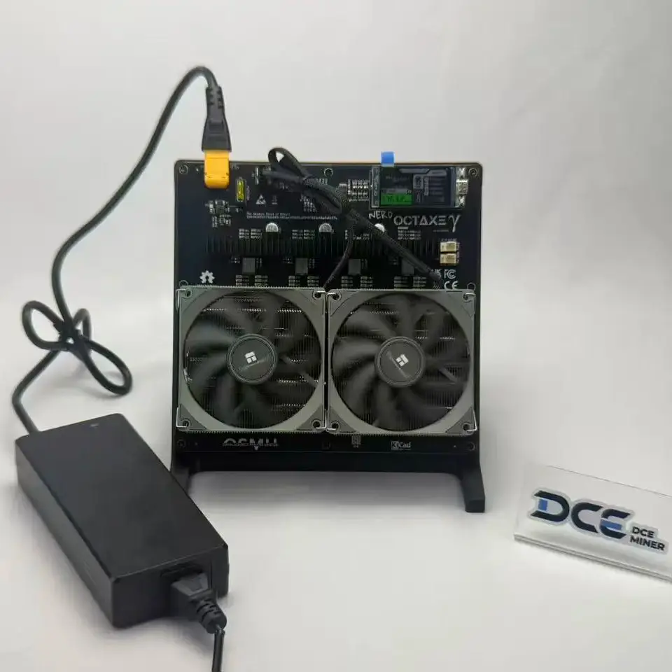 Lucky Miner NerdOctaxey 9.6T Solo Miner BTC Mining Device 160W Power With Double Fans
Lucky Miner NerdOctaxey 9.6T Solo Miner BTC Mining Device 160W Power With Double Fans