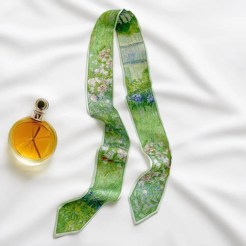 Prints Long Hairband Skinny Neckerchief Women Hair Scarf Fashion Headband Cute Tie Scarves Silk Feel Luxury Bag Scarf For Ladies
Prints Long Hairband Skinny Neckerchief Women Hair Scarf Fashion Headband Cute Tie Scarves Silk Feel Luxury Bag Scarf For Ladies