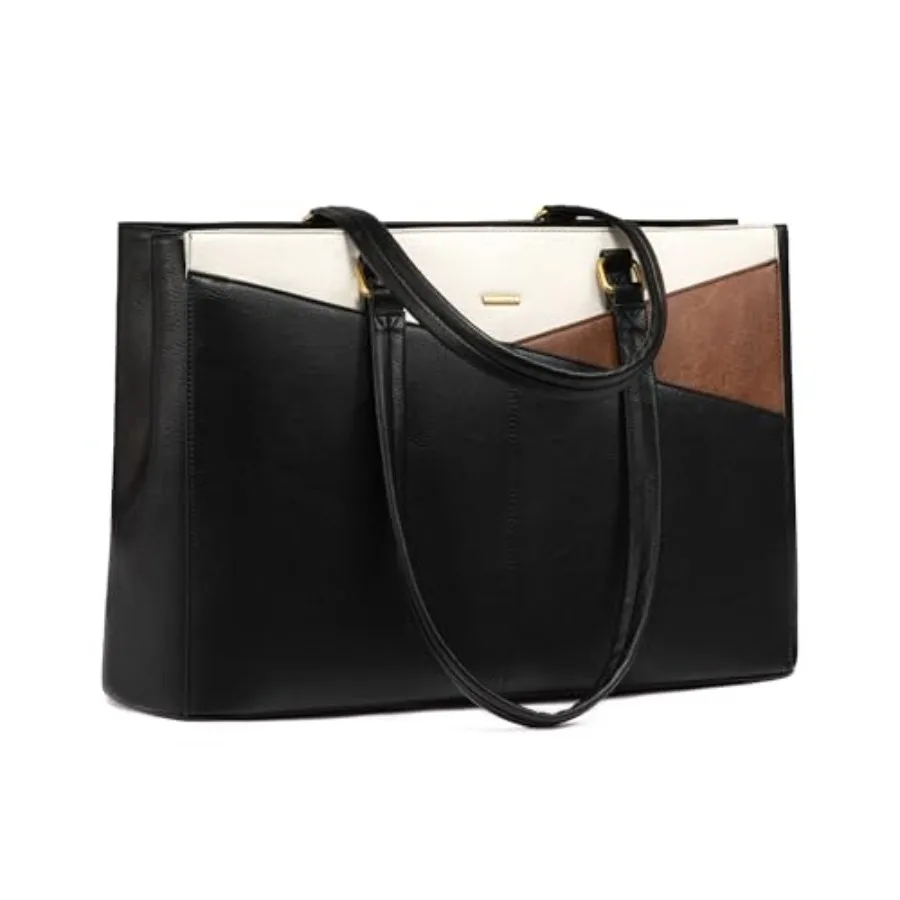 Laptop Bag for Women, Laptop Tote Bag for Women, Vtage Leather Work Tote Bags Computer Teacher Bag, Waterproof Busess Office Br
Laptop Bag for Women, Laptop Tote Bag for Women, Vtage Leather Work Tote Bags Computer Teacher Bag, Waterproof Busess Office Br