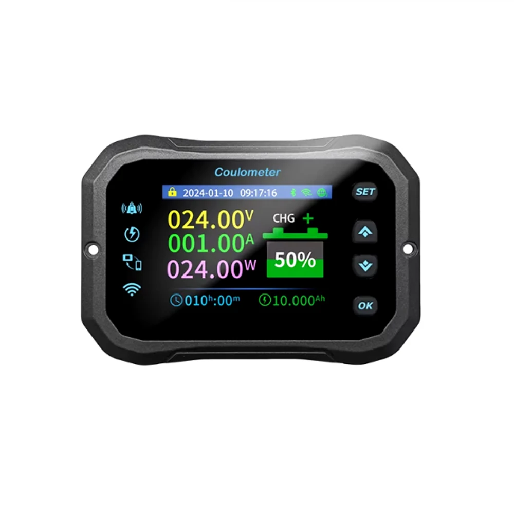 Кулоновый счетчик, Wi-Fi, дистанционный RV и EV, домашняя энергия, электромобиль, аккумулятор, емкость, двунаправленный тестер тока серии KM-F
Кулоновый счетчик, Wi-Fi, дистанционный RV и EV, домашняя энергия, электромобиль, аккумулятор, емкость, двунаправленный тестер тока серии KM-F