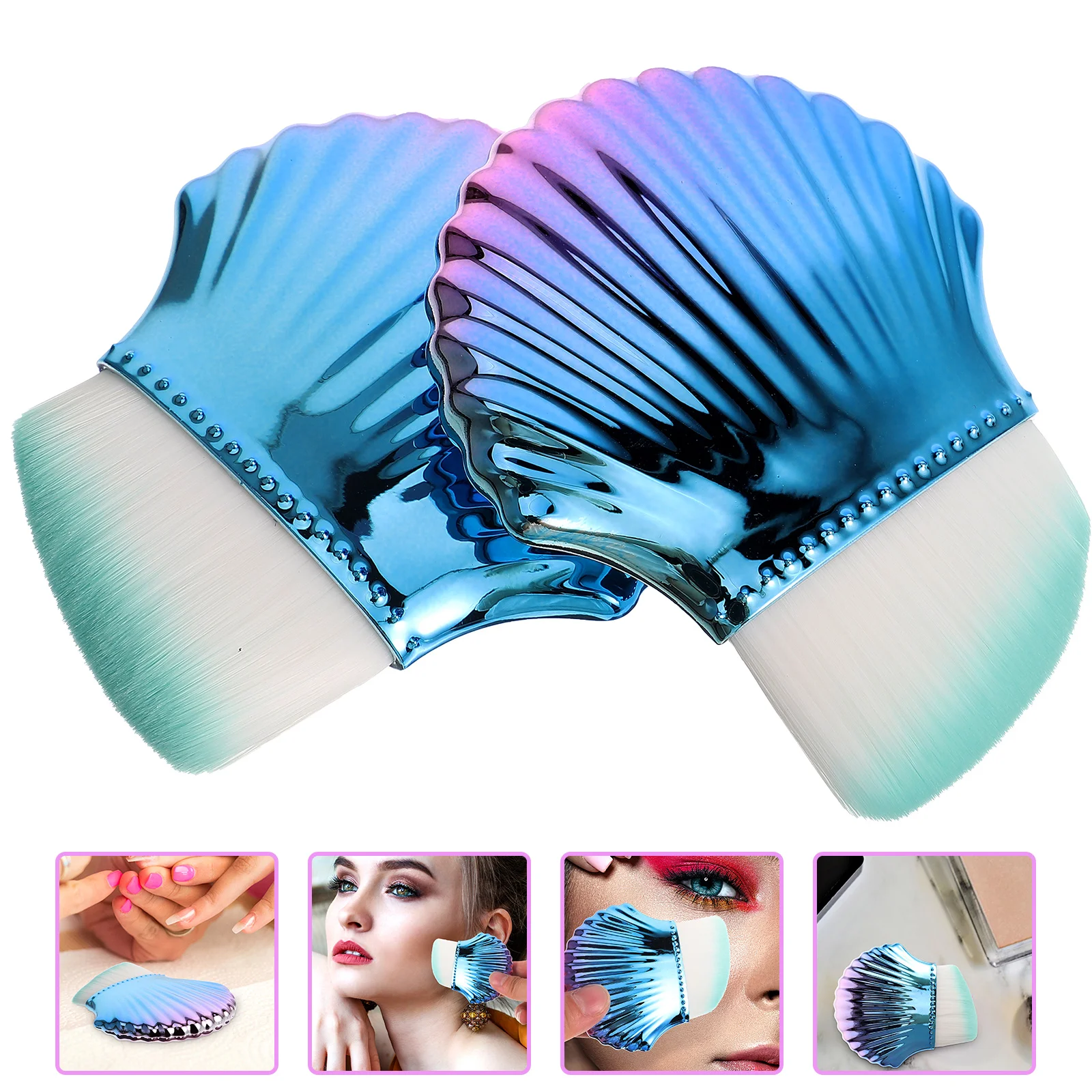 2pcs Manicure Tools Nail Dust Brush Cleaning Shell Foundation Loose Powder Makeup Oblique Head
2pcs Manicure Tools Nail Dust Brush Cleaning Shell Foundation Loose Powder Makeup Oblique Head