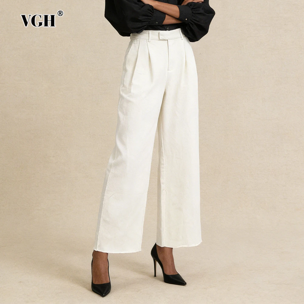 Новые женские брюки VGH в французском стиле: прямые, повседневные, с высокой талией, карманами и эффектом стройности, весенние, элегантные
Новые женские брюки VGH в французском стиле: прямые, повседневные, с высокой талией, карманами и эффектом стройности, весенние, элегантные