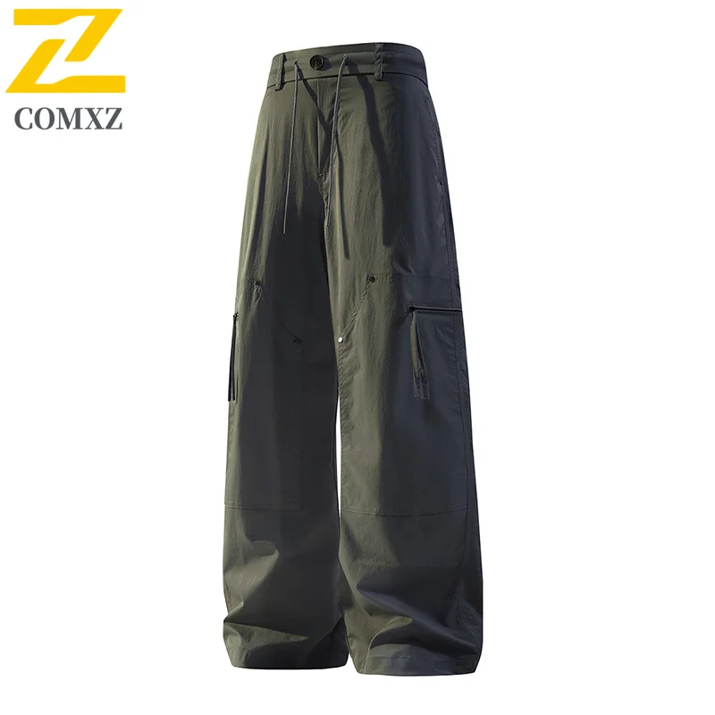 Мужские винтажные универсальные брюки, осень 202, дышащие спортивные штаны с завязками на талии, брюки для кемпинга, уличного стиля
Мужские винтажные универсальные брюки, осень 202, дышащие спортивные штаны с завязками на талии, брюки для кемпинга, уличного стиля