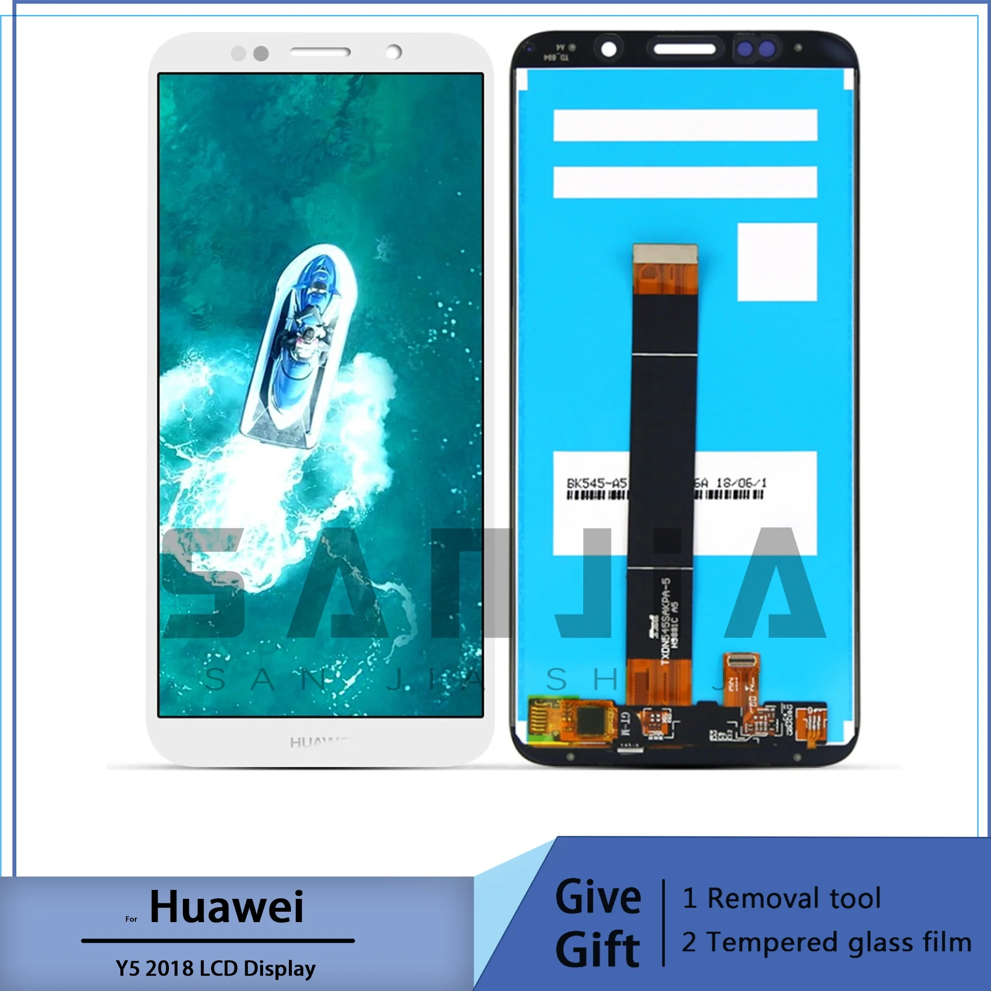 Suitable for Huawei Y5 Y5 Pro 2018 LCD touch screen component, suitable for 5.45 "Huawei Y5 Prime Lite 2018 with frame
Suitable for Huawei Y5 Y5 Pro 2018 LCD touch screen component, suitable for 5.45 "Huawei Y5 Prime Lite 2018 with frame
