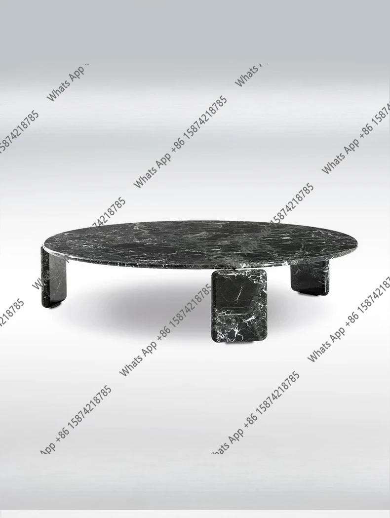 Italian minimalist round natural marble high-end living room home high-end customized coffee table
Italian minimalist round natural marble high-end living room home high-end customized coffee table