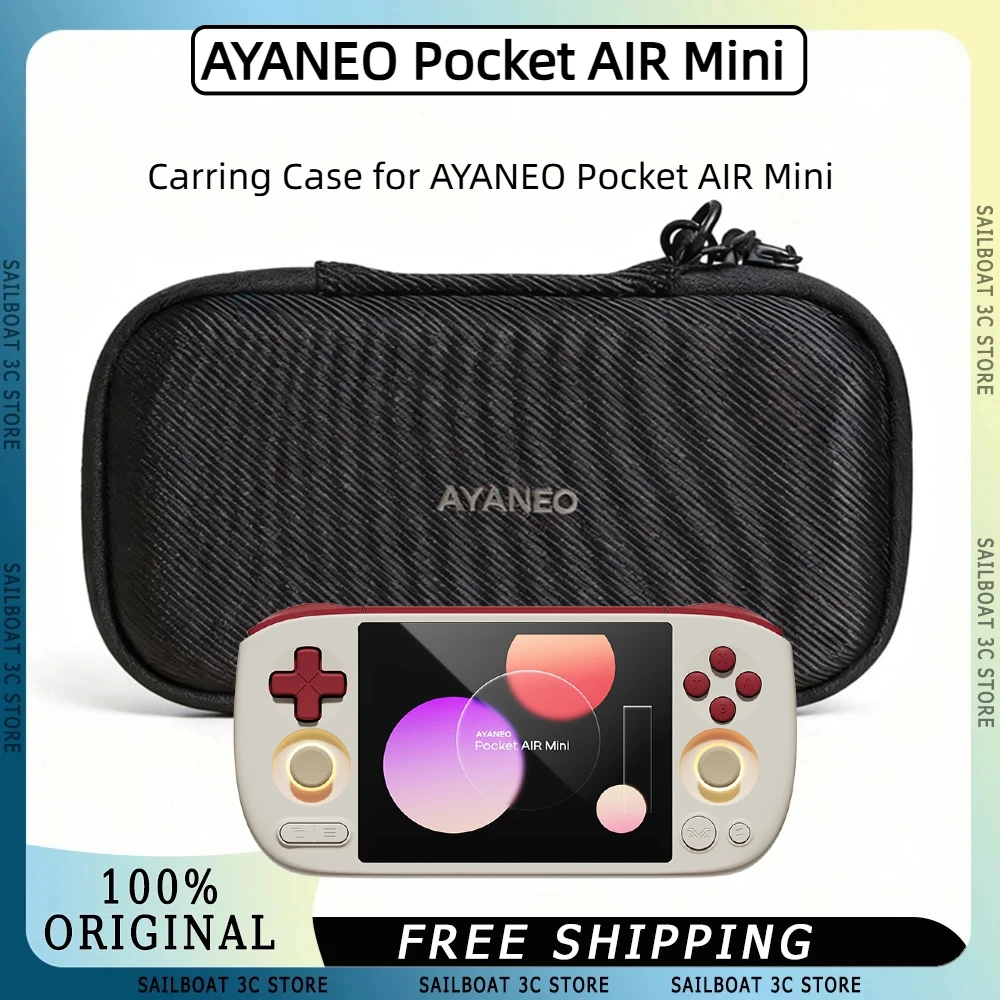 Оригинальный карманный мини-чехол AYANEO AIR, легкий эргономичный дизайн, портативные дорожные сумки для хранения для Pocket Air Mini
Оригинальный карманный мини-чехол AYANEO AIR, легкий эргономичный дизайн, портативные дорожные сумки для хранения для Pocket Air Mini