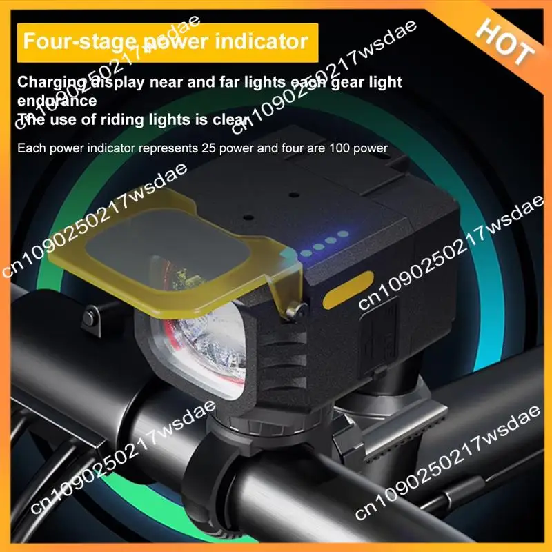 X08A 2400 Lumen Bicycle Front Light High Bicycle Front Light Night Riding Cycling Safety Accessory
X08A 2400 Lumen Bicycle Front Light High Bicycle Front Light Night Riding Cycling Safety Accessory