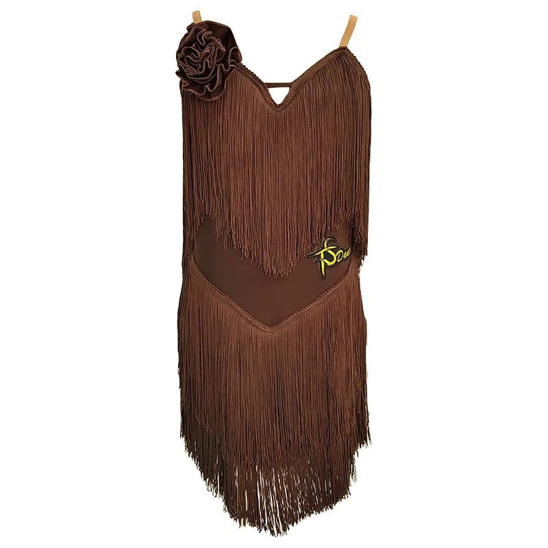 Children's performance costumes, children's Latin dance dresses, dance practice costumes, standard tassel performance costumes
Children's performance costumes, children's Latin dance dresses, dance practice costumes, standard tassel performance costumes