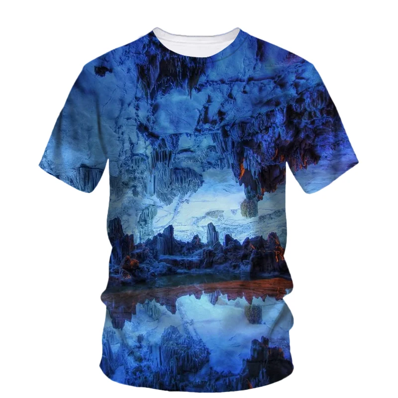 Summer New Trend Karst Cave graphic t shirts For Men Fashion Casual Fun Personality Original Printed Short Sleeve Streetwear Top
Summer New Trend Karst Cave graphic t shirts For Men Fashion Casual Fun Personality Original Printed Short Sleeve Streetwear Top