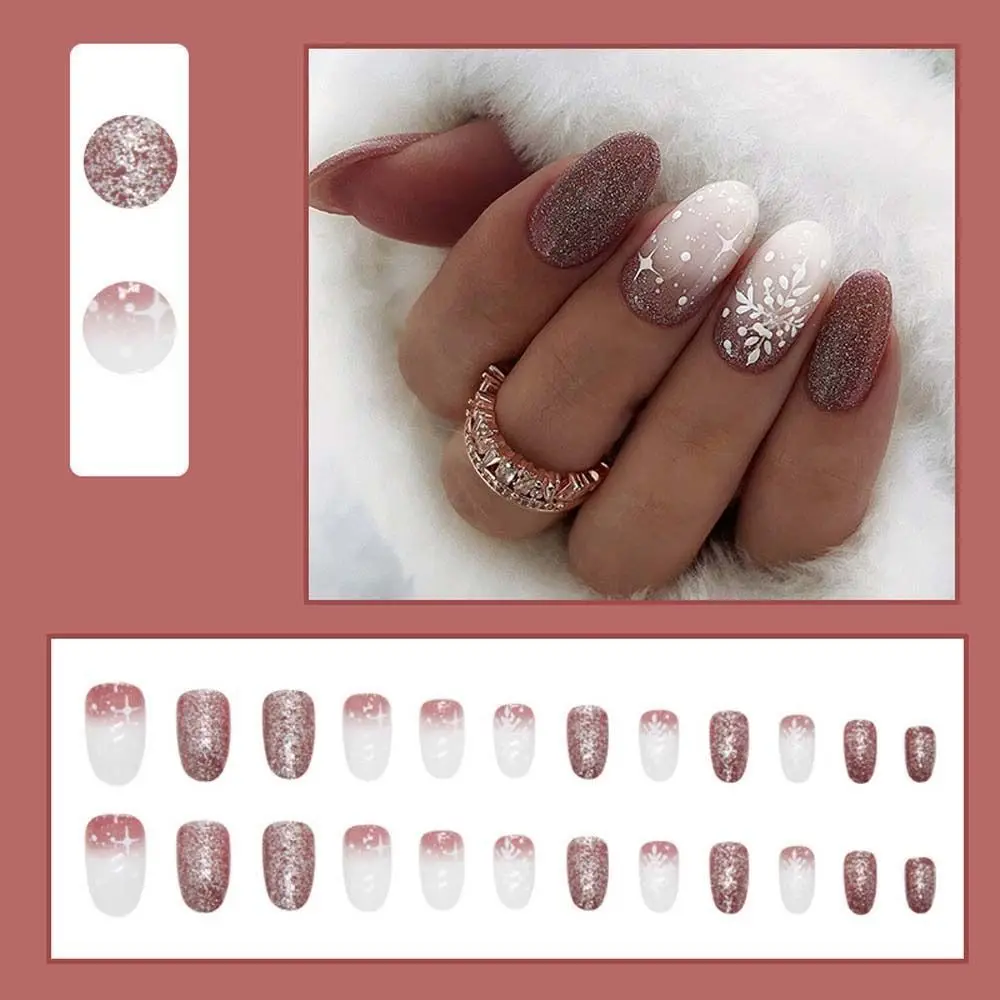 24Pcs/set Nail Accessories Christmas False Nails Manicure Material Full Cover Nail Art Tips Christmas Fake Nails Christmas Tree
24Pcs/set Nail Accessories Christmas False Nails Manicure Material Full Cover Nail Art Tips Christmas Fake Nails Christmas Tree