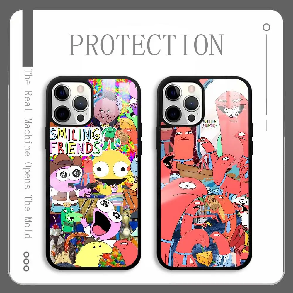 Cartoon S-Smiling Friends Phone Case For IPhone 16 15 14 13 12 11 Pro Max Plus Mini Magnetic Magsafe Wireless Charging Cover
Cartoon S-Smiling Friends Phone Case For IPhone 16 15 14 13 12 11 Pro Max Plus Mini Magnetic Magsafe Wireless Charging Cover