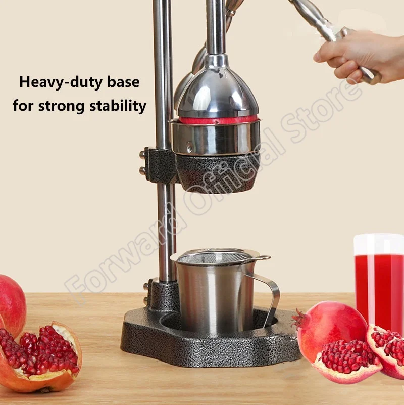 Professional Pomegranate Juicer 304 Stainless Steel Manual Citrus Orange Extractor Fruit Lemon Juice Squeezer New Rotary Juicer
Professional Pomegranate Juicer 304 Stainless Steel Manual Citrus Orange Extractor Fruit Lemon Juice Squeezer New Rotary Juicer