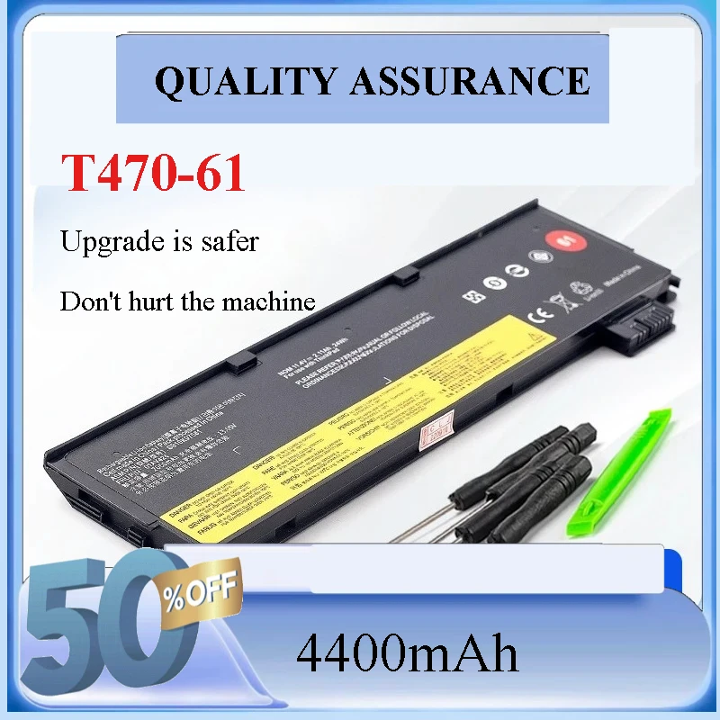 61 Laptop Battery for Lenovo ThinkPad T570 T470 T480 T580 P51S P52S01AV423 01AV424 01AV425 01AV426 01AV42701AV428
61 Laptop Battery for Lenovo ThinkPad T570 T470 T480 T580 P51S P52S01AV423 01AV424 01AV425 01AV426 01AV42701AV428
