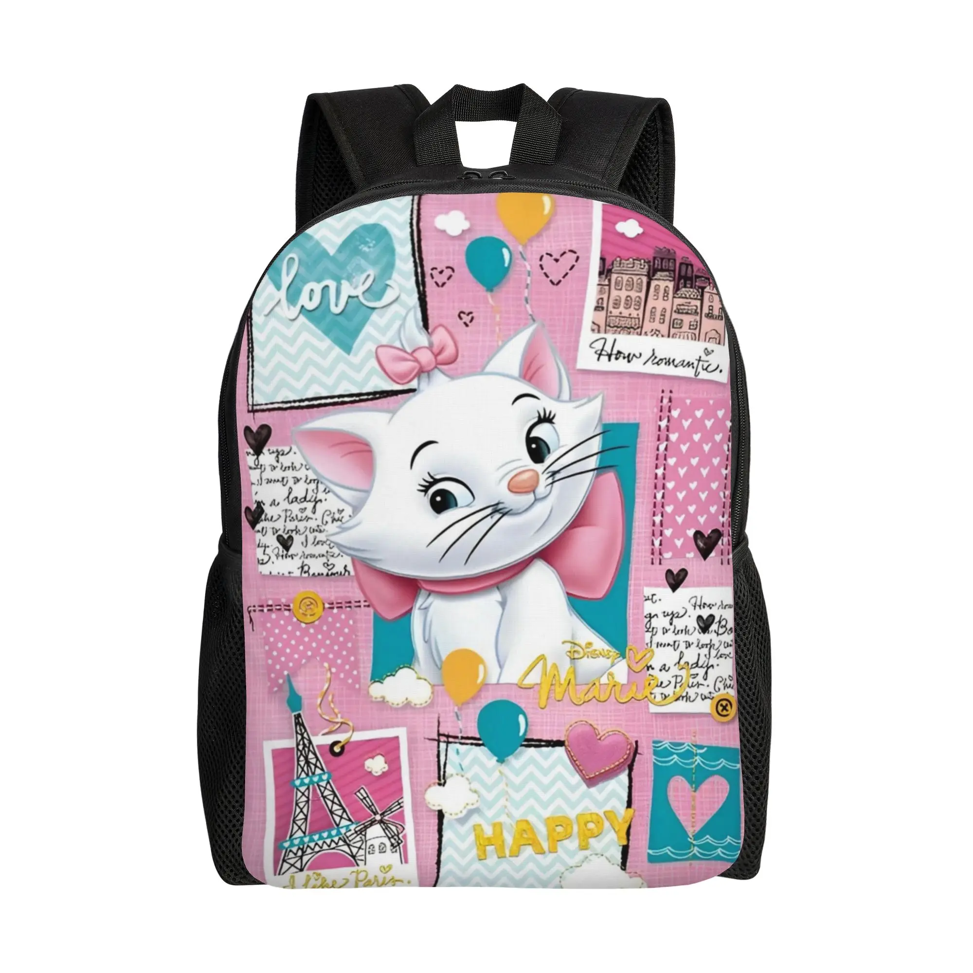 Рюкзак Aristocats Marie Cat с принтом милых животных, полиэстеровый, для мальчиков, школьный рюкзак с принтом, милый школьный ранец
Рюкзак Aristocats Marie Cat с принтом милых животных, полиэстеровый, для мальчиков, школьный рюкзак с принтом, милый школьный ранец