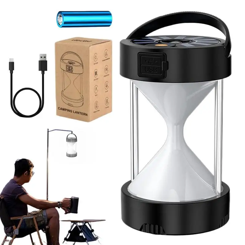 LED Camping Lantern Waterproof Hourglass Shape Bright LED Lamp Energy-Saving 4 Lighting Modes Outdoor Gear For Hiking Fishing
LED Camping Lantern Waterproof Hourglass Shape Bright LED Lamp Energy-Saving 4 Lighting Modes Outdoor Gear For Hiking Fishing