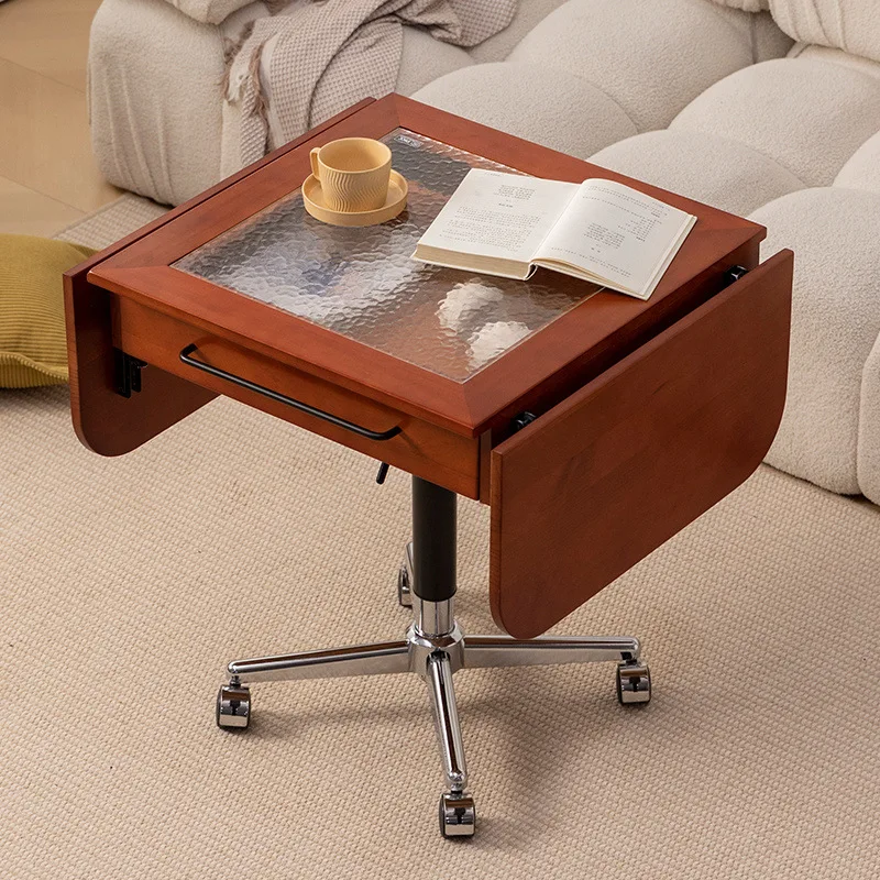 Medieval style movable lifting folding glass lifting small square mini coffee side table laptop tea
Medieval style movable lifting folding glass lifting small square mini coffee side table laptop tea