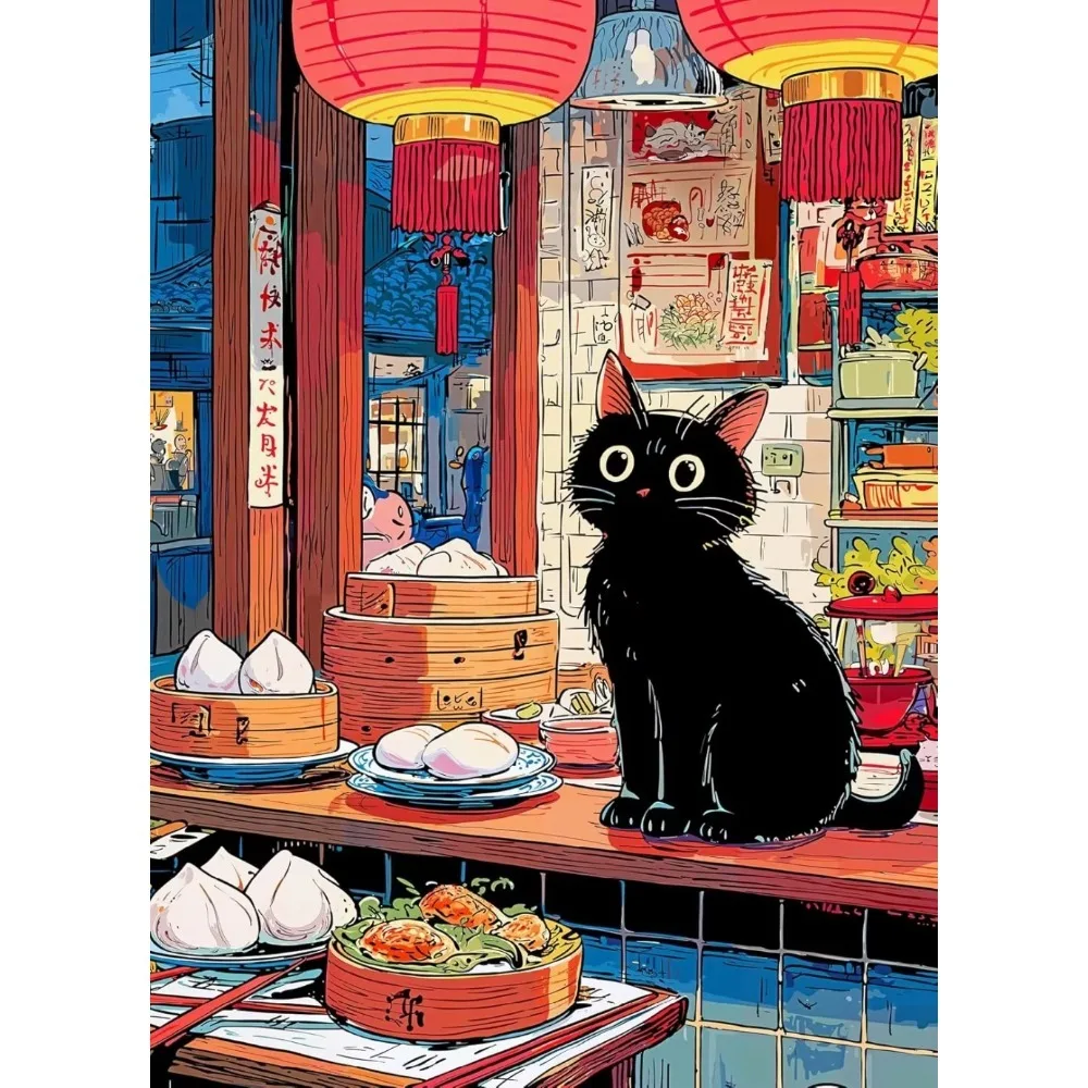 500/1000/1200/2000PCS Puzzles for Adults Cat Convenience Store,Jigsaw Puzzles Brain Challenge Game Gift Home Decor
500/1000/1200/2000PCS Puzzles for Adults Cat Convenience Store,Jigsaw Puzzles Brain Challenge Game Gift Home Decor